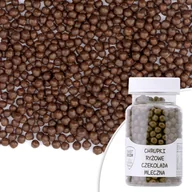 Dodatki do ciast w proszku - Posypka CHRUPKI RYŻOWE W MLECZNEJ CZEKOLADZIE Sweet Decor, 40 g - miniaturka - grafika 1