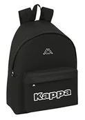 Plecaki - Safta KAPPA Plecak dla dzieci, Wysoka jakość, maksymalna wytrzymałość, wygodny i wszechstronny, 33x15x42 cm, Kolor Czarny, czarny, Estándar, Casual - miniaturka - grafika 1