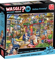 Puzzle - Tm Toys Tmt Puzzle 1000 Wasgij Mystery Koci Obłęd 02859 - miniaturka - grafika 1