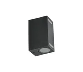 Lampy ogrodowe - Kobi QUERK 2xGU10/35W/230V IP54 15 cm czarny - miniaturka - grafika 1