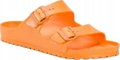 Klapki i japonki męskie - Birkenstock Birkenstock Arizona Eva 1025188 Pomarańczowe 43 - miniaturka - grafika 1