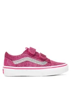 Buty dla dziewczynek - Vans Tenisówki Old Skool V VN000CYAYLZ1 Różowy - miniaturka - grafika 1