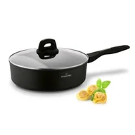 Patelnie - Patelnia Głęboka Indukcja z Pokrywką Gaz non stick Starke Pro Sesar 26 cm - miniaturka - grafika 1