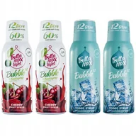 Syropy i koncentraty owocowe - FruttaMax Zestaw 4 syropów 2x Wiśnia + 2x Tonic - miniaturka - grafika 1