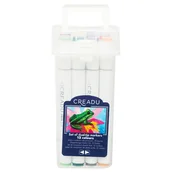 Kredki, ołówki, pastele i pisaki - Creadu, Zestaw markerów dwustronnych, 12 kolorów - miniaturka - grafika 1