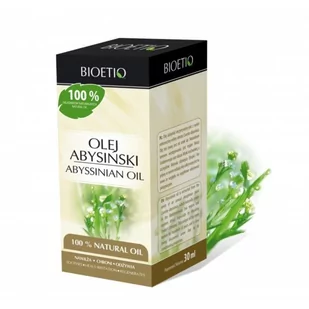 BIOETIQ BIOETIQ NATURALNY OLEJ ABISIŃSKI 30ML BE237 - Olejki do ciała i włosów - miniaturka - grafika 1