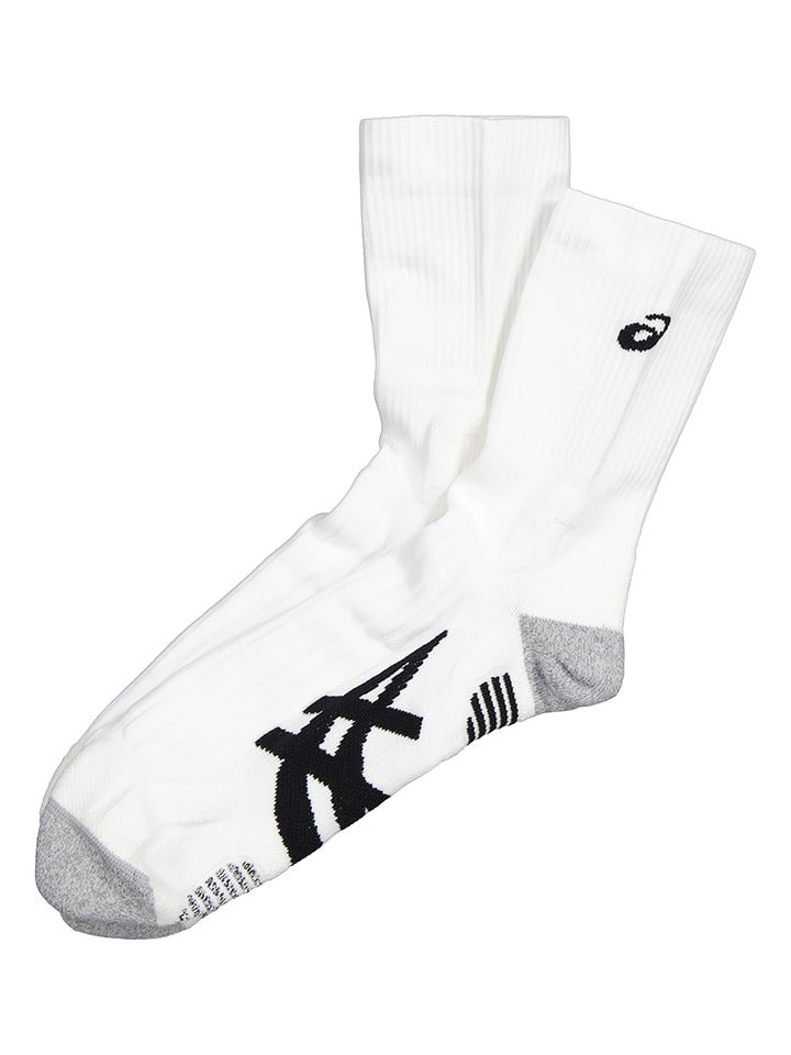 asics Skarpety tenisowe w kolorze białym