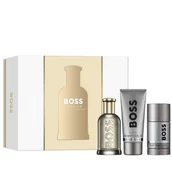 Zestawy kosmetyków damskich - Hugo Boss Boss Bottled zestaw woda perfumowana spray 100ml + żel pod prysznic 100ml + dezodorant sztyft 75ml - miniaturka - grafika 1