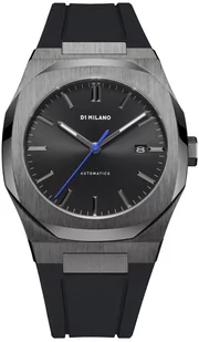 Zegarek Zegarek D1 Milano D1-ATRJ11 RETRO BLUE AUTOMATIC RUBBER 41.5MM - Zegarki męskie - miniaturka - grafika 1