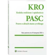 Kodeks rodzinny i opiekuńczy. Prawo o aktach stanu cywilnego. Przepisy [PRZEDSPRZEDAŻ]