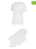 Koszulki męskie - Fila Koszulki (5 szt.) w kolorze białym - miniaturka - grafika 1
