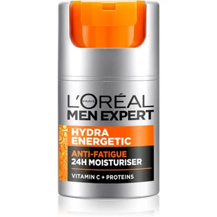 L'Oreal Paris Krem nawilżający przeciw oznakom zmęczenia Hydra Energetic - L'Oreal Paris Men Expert Krem nawilżający przeciw oznakom zmęczenia Hydra Energetic - L'Oreal Paris Men Expert - Pozostałe kosmetyki do pielęgnacji twarzy - miniaturka - grafika 1