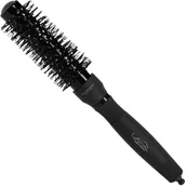 Pozostałe akcesoria fryzjerskie - Szczotka ceramiczna do modelowania włosów 25 mm czarna - miniaturka - grafika 1