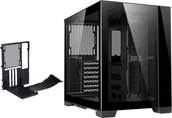 Obudowy komputerowe - Obudowa Lian Li O11 Dynamic Mini Czarna + Mini Riser Card PCIe 4.0 GABU-289 - miniaturka - grafika 1