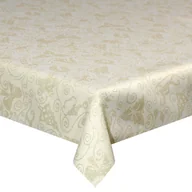 Obrusy i serwetki - Obrus plamoodporny 140 x 180 cm Tognana Gold Gift, złoty - miniaturka - grafika 1