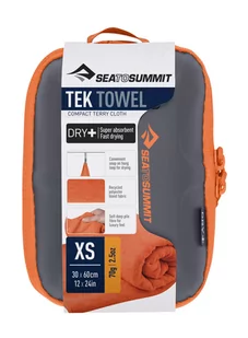 Ręcznik Sea to Summit Travelling Tek Towel XS - outback orange - Ręczniki - miniaturka - grafika 2