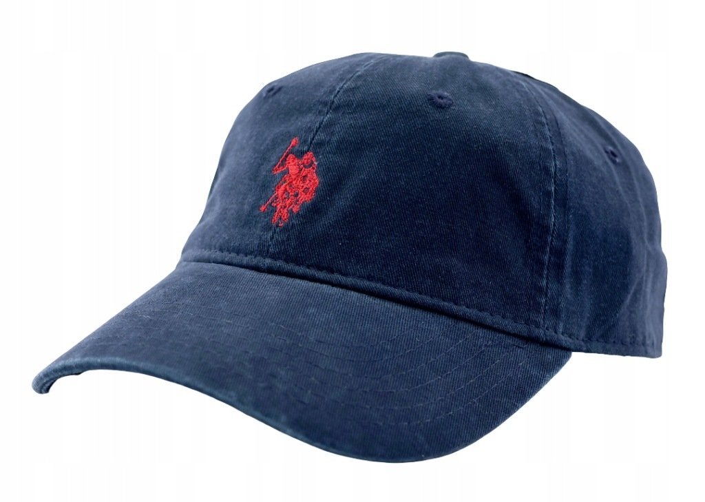 Czapka z daszkiem męska młodzieżowa U.S. Polo Assn. 54- 59cm Haft Lato Logo
