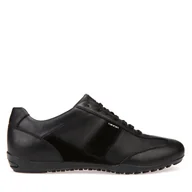 Sneakersy męskie - Sneakersy Geox U Wells A U74T5A 085ME C9999 Czarny - miniaturka - grafika 1