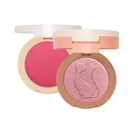 Rozświetlacze do twarzy i ciała - J.Cat 2 In 1 Piece Of Cake Blush + Highlighter Róż i rozświetlacz 2w1, 104 Having Fairy Good Day - miniaturka - grafika 1