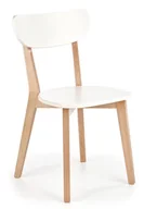 Krzesła - Białe Krzesło Do Kuchni N8-R37 - miniaturka - grafika 1