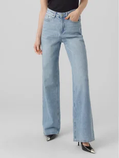 Vero Moda Jeansy Tessa 10283858 Niebieski Wide Leg - Spodnie damskie - miniaturka - grafika 1