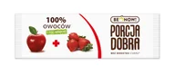 Batoniki - PORCJA DOBRA Listek jabłkowo-truskawkowy 16g - Porcja Dobra - miniaturka - grafika 1