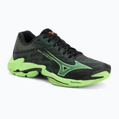 Buty sportowe męskie - Buty do siatkówki Mizuno Wave Lightning Elite black/glowing apple/mandarin orange WYSYŁKA W 24H 30 DNI NA ZWROT - miniaturka - grafika 1