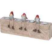 Świeczniki - Świecznik drewniany - miniaturka - grafika 1