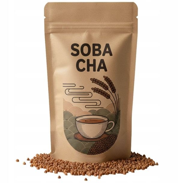 Herbata Gryczana Soba Cha Prażona 100 G Naturalna Superfood Gryka Tatarska