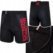 Kimona, stroje i obuwie - Krótkie Spodenki Męskie Extreme Hobby Athletic Black Armour R. Xxl - miniaturka - grafika 1