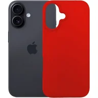 Etui i futerały do telefonów - Etui 3MK Silicone Guardx MagCase do Apple iPhone 16 Czerwony - miniaturka - grafika 1