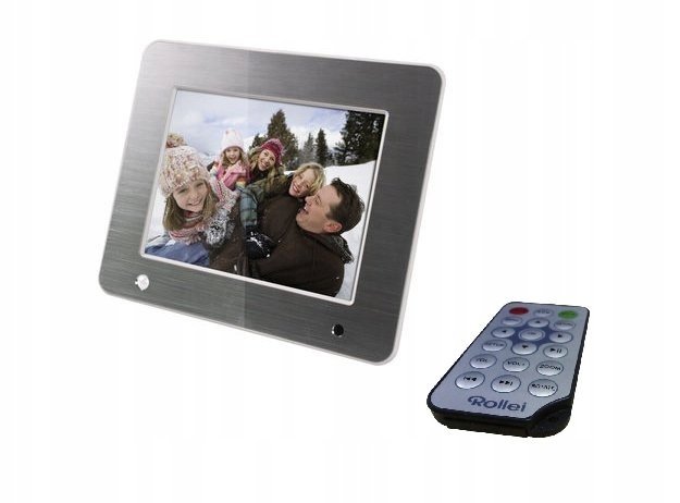 CYFROWA RAMKA DO ZDJĘĆ 8 CALI LED USB SD VIDEO FILMY MUZYKA CZUJNIK RUCHU