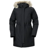 Kurtki i kamizelki sportowe damskie - Płaszcz damski Helly Hansen W Senja Parka Rozmiar: L / Kolor: czarny - miniaturka - grafika 1