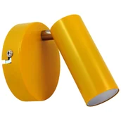 Lampy sufitowe - Polux Reflektorek GAVI żółty - miniaturka - grafika 1