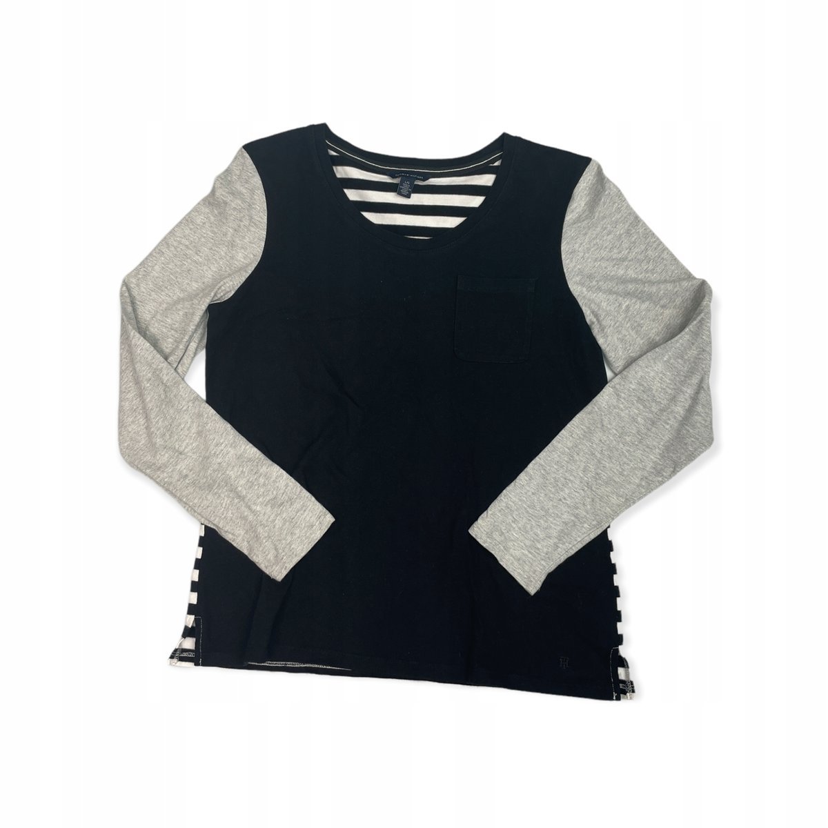 Bluzka damska rękaw TOMMY HILFIGER L