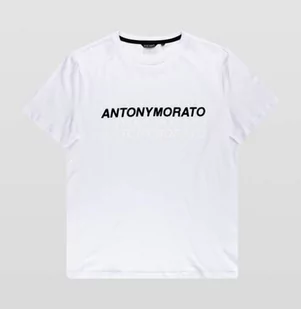 T-Shirt Męski Antony Morato Super Slim Fit White - Xxl - Koszulki męskie - miniaturka - grafika 1