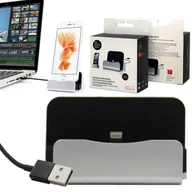 Ładowarki do telefonów - STACJA ŁADOWANIA DOKUJĄCA ŁADOWARKA IPHONE X 8 7 - miniaturka - grafika 1