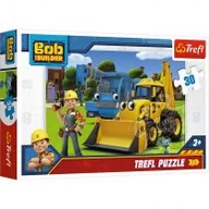 Puzzle - Trefl Puzzle 30 El Bob Budowniczy Nowe Wyzwanie 18214 5900511182149 - miniaturka - grafika 1