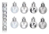 Bombki - Bombki Plastikowe Na Choinkę Stroik 8Szt 4Cm - miniaturka - grafika 1