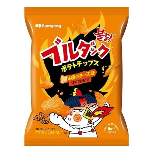 Samyang Buldak Potato Chips Quattro Cheese 55g