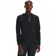 Kurtki damskie - Damska kurtka do biegania Under Armour UA OutRun the Storm Jkt - czarna - miniaturka - grafika 1