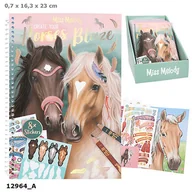 Przybory szkolne - KOLOROWANKA HORSES BLAZE - miniaturka - grafika 1
