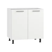 Szafki kuchenne - Szafka kuchenna stojąca 80 VENTO D-80/82 biały mat - miniaturka - grafika 1