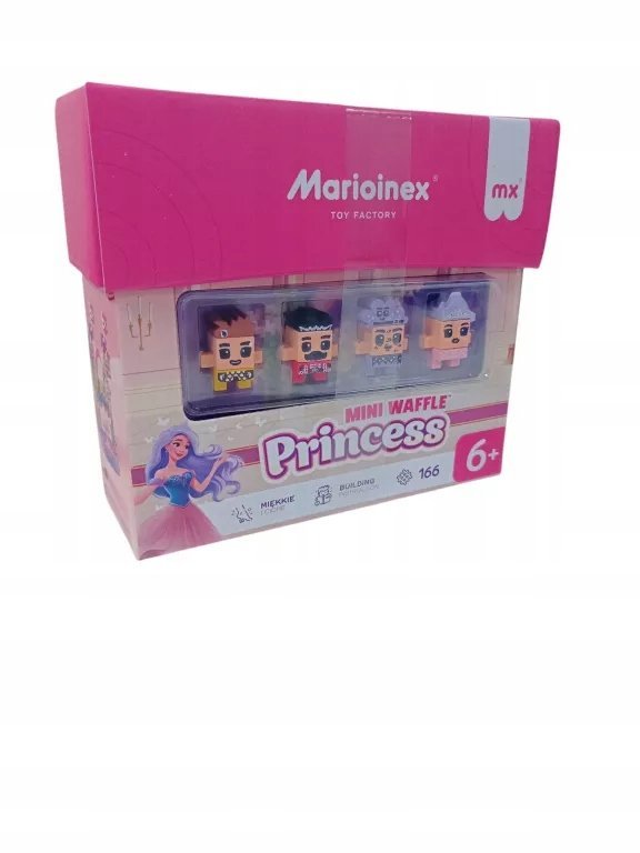 MINI WAFFLE MARIOINEX PRINCESS, KRÓLEWSKA PRZYGODA 166EL.