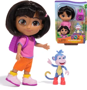 SPIN DORA laleczka z przyjacielem 6071800 /4 - Lalki dla dziewczynek - miniaturka - grafika 1