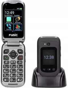 Fysic F25 Czarny - Telefony komórkowe - miniaturka - grafika 1