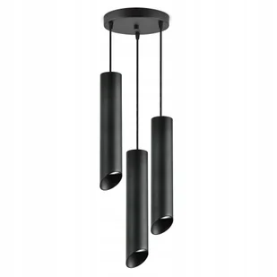 Lampa Wisząca Żyrandol Plafon Tuby Metal Led GU10 - Lampy sufitowe - miniaturka - grafika 1