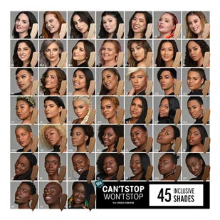 NYX Cant Stop Wont Stop Foundation DEEP WALNUT - Podkłady do twarzy - miniaturka - grafika 6