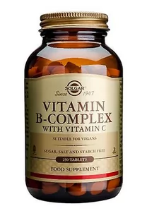 SOLGAR SOLGAR B-Complex With Vitamin C Stress Formula 250tabs - Witaminy i minerały dla sportowców - miniaturka - grafika 1