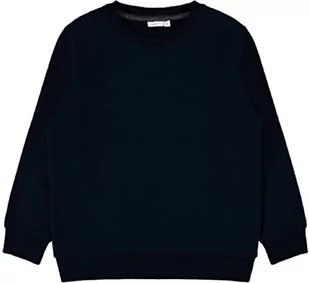 NAME IT Chłopięca bluza NKMNESWEAT UNB NOOS, czarna, 122/128 - Bluzy dla chłopców - miniaturka - grafika 1